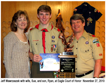 Michigan magician, Jeff Wawrzaszek will make your   Cub Scout  Blue and Gold Banquet amazingly successful , memorable and fun - Guaranteed!