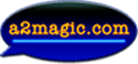 Michigan Magician, Magician Michigan, Magician in Michiganl A2 Magic Logo