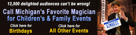 Ann Arbor Michigan Magician  - Jeff Wawrzaszek - a2magic.com
